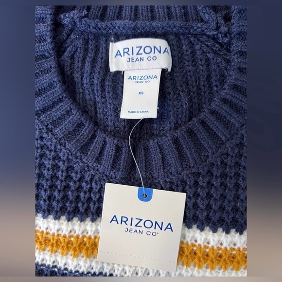 Arizona Jeans Co‎ Sweater Womens Small Pink Pullover Long Sleeve Chunky Knit - Picture 5 of 7